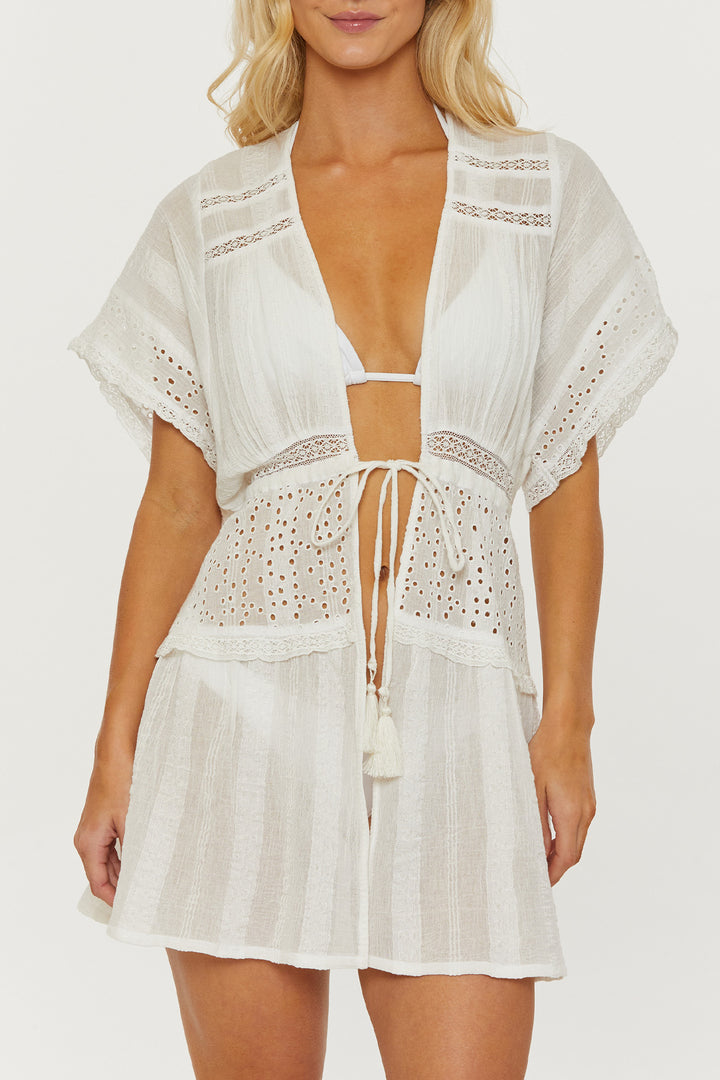 Isabella Rose Siena Open Tunic - Womens Casual Coverups - Big Sun Vernon  | Okanagan Beachwear