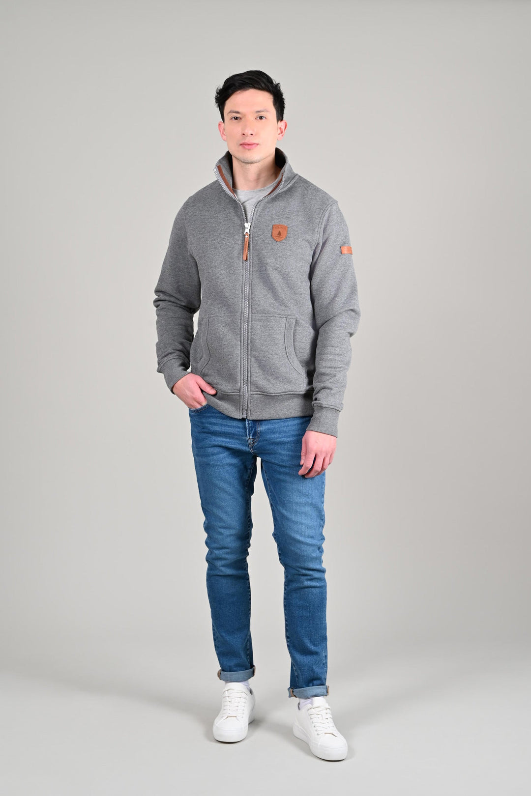 Wanakome Crux Full-Zip Sweatshirt - Mens Fleece - Big Sun Vernon  | Okanagan Beachwear
