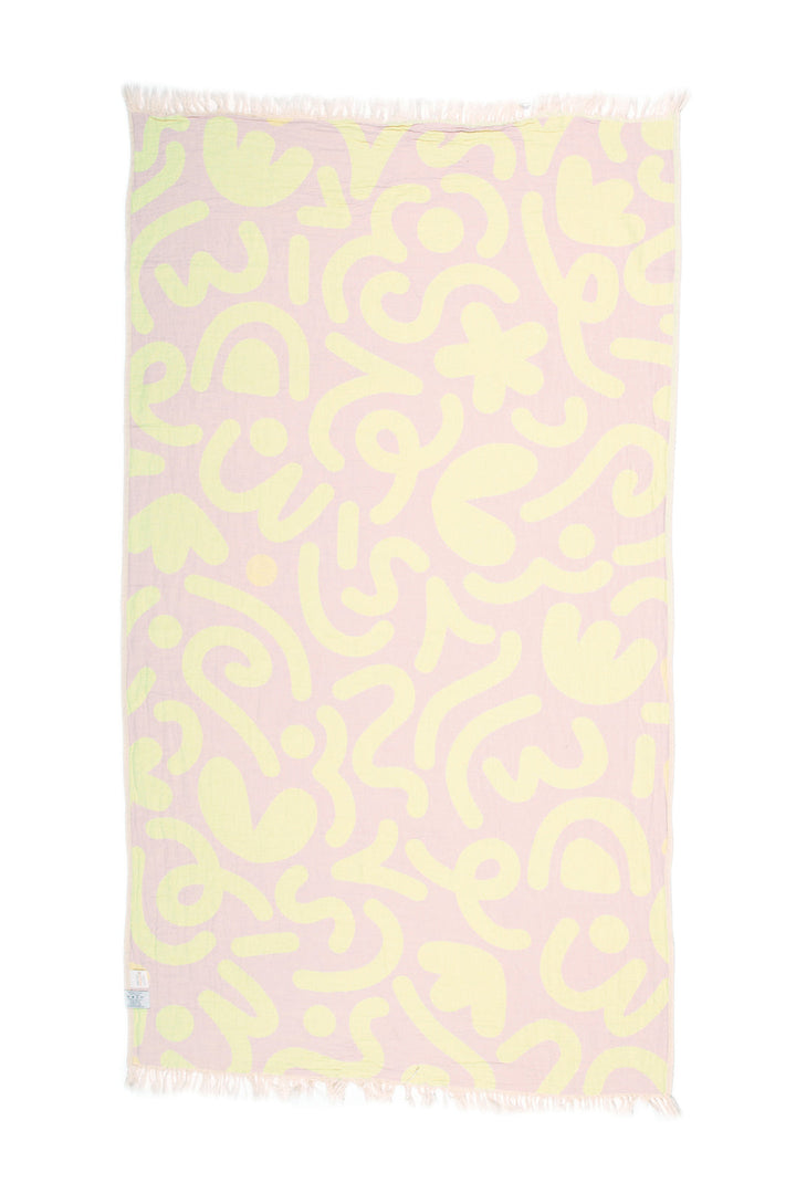 Tofino Towel Drew Doodle Towel - Beach Towels - Big Sun Vernon  | Okanagan Beachwear