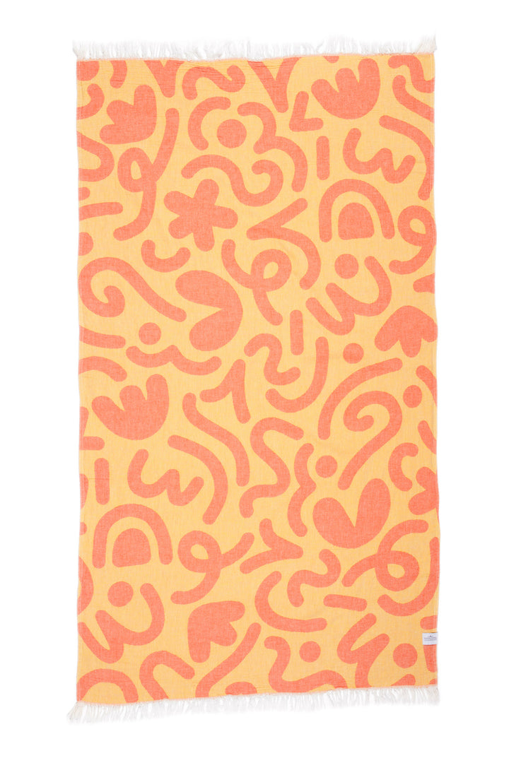 Tofino Towel Drew Doodle Towel - Beach Towels - Big Sun Vernon  | Okanagan Beachwear
