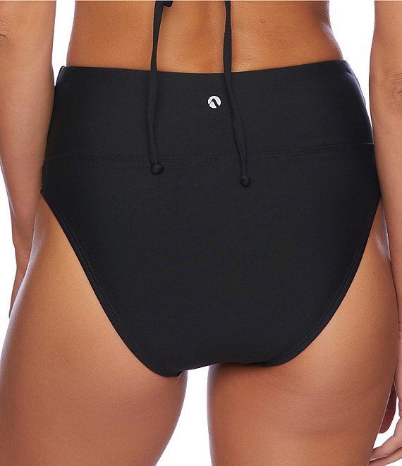 Next Good Karma High Waisted Bikini Bottom - Womens High Waisted Bikini Bottoms - Big Sun Vernon  | Okanagan Beachwear