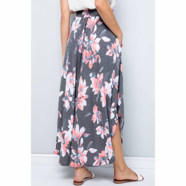 Maggie Floral Maxi Skirt - Womens Skirts - Big Sun Vernon