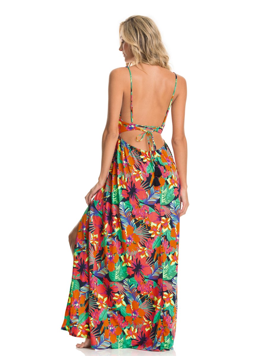 Maaji Flowering Crystal Long Dress - Womens Maxi Dresses - Big Sun Vernon
