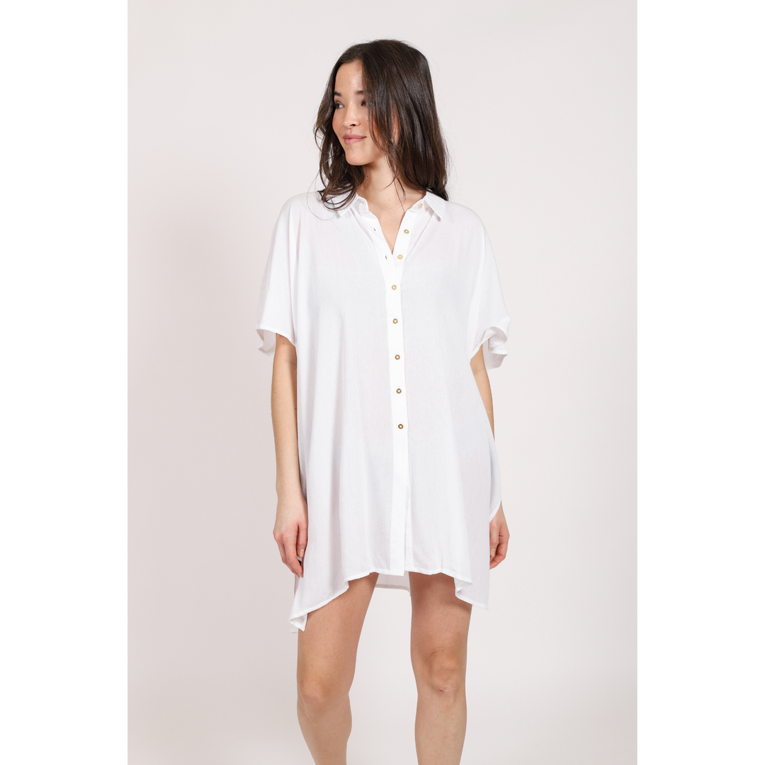 Koy Miami Big Shirt - Womens Blouse - Big Sun Vernon  | Okanagan Beachwear