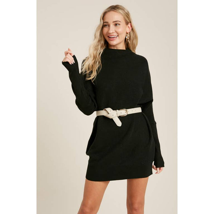 Dani Slouch Neck Dolman Tunic - Womens Casual Dresses - Big Sun Vernon