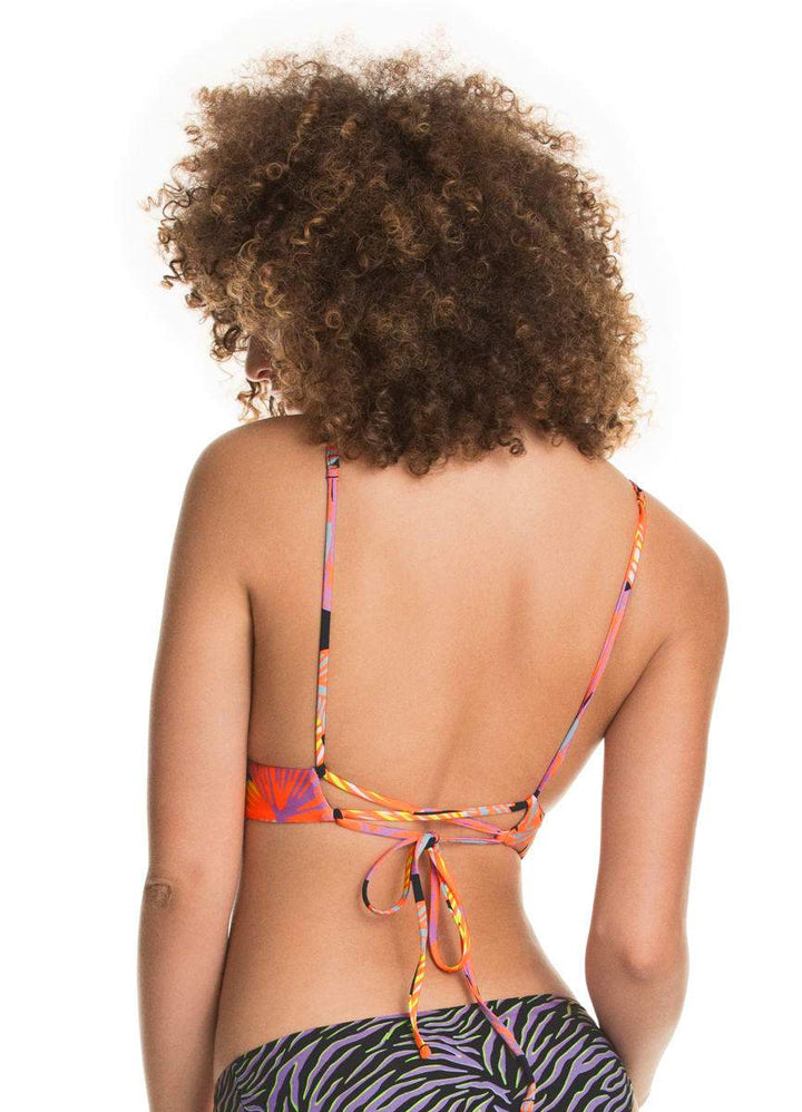 Maaji Daybreak Parade Longline Tri Top - Womens Triangle Bikini Tops - Big Sun Vernon