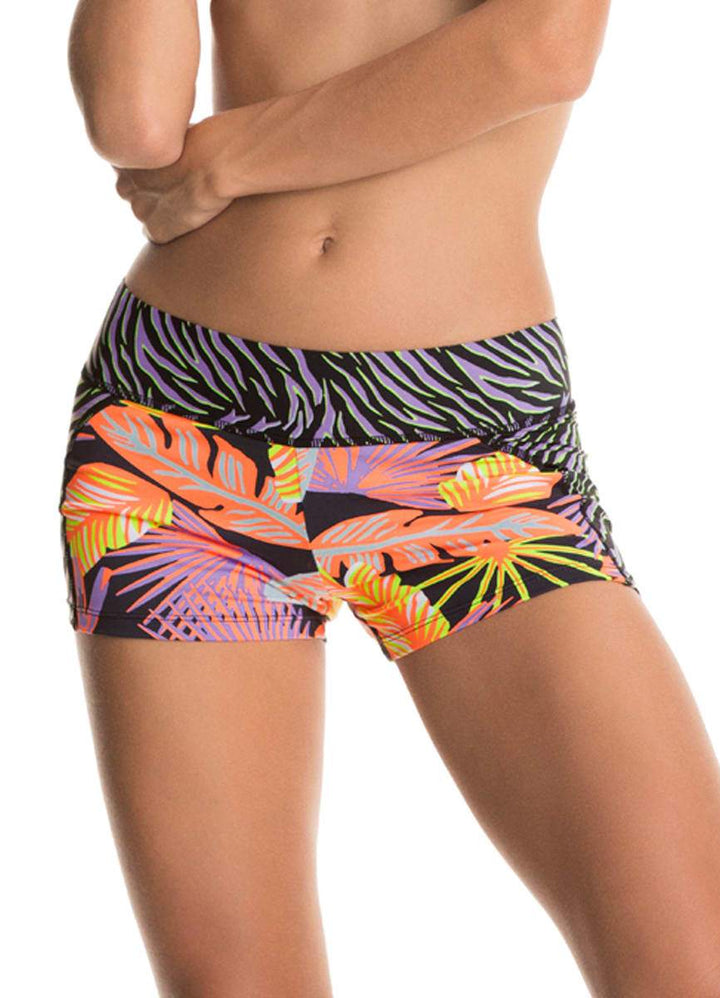 Maaji Luanda Lizzie Swim Short - Womens Swim Short Bikini Bottoms - Big Sun Vernon