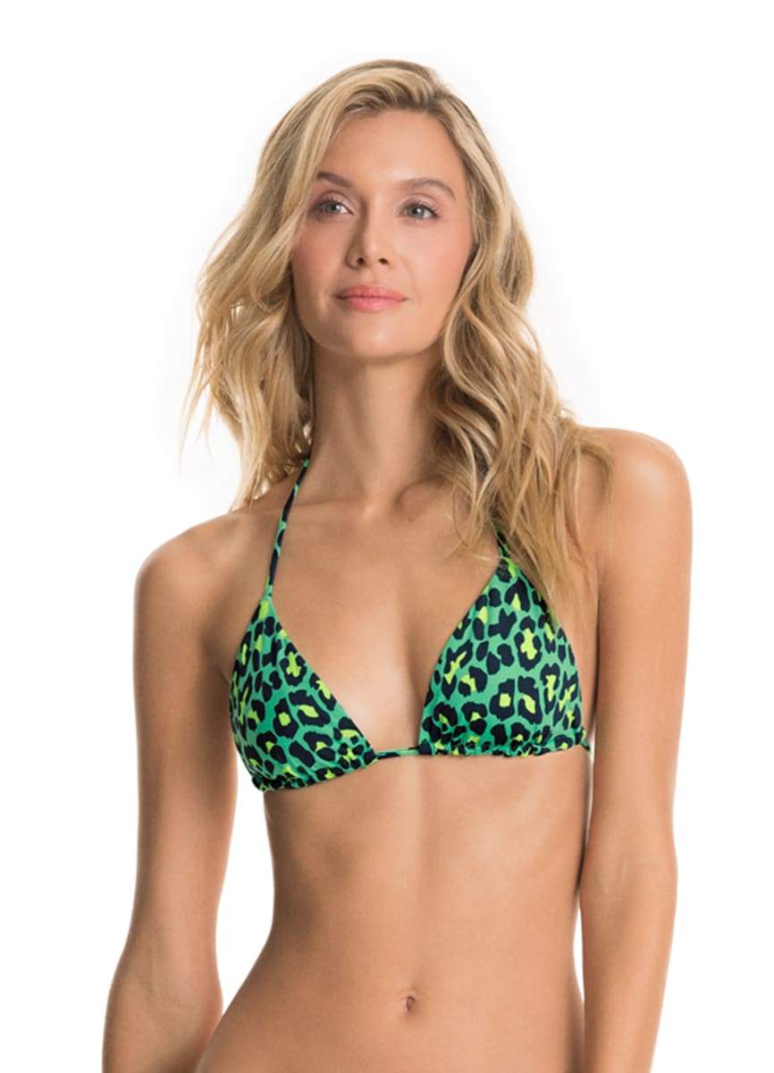 Maaji Tabby Cat Balmy Tri Top - Womens Triangle Bikini Tops - Big Sun Vernon