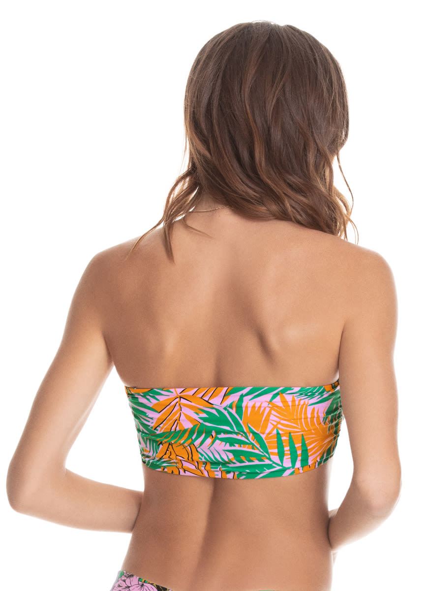 Maaji Greenest Symphony June Bandeau - Womens Bandeau Bikini Tops - Big Sun Vernon