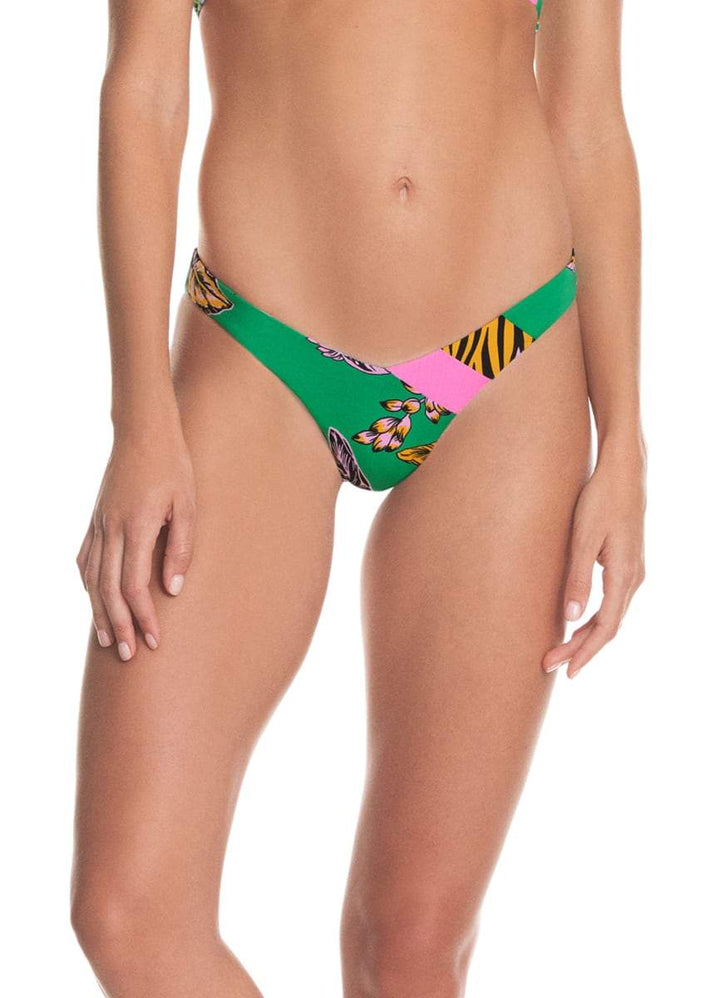 Maaji Greenest Symphony Viva Bottom - Womens Low Bikini Bottoms - Big Sun Vernon