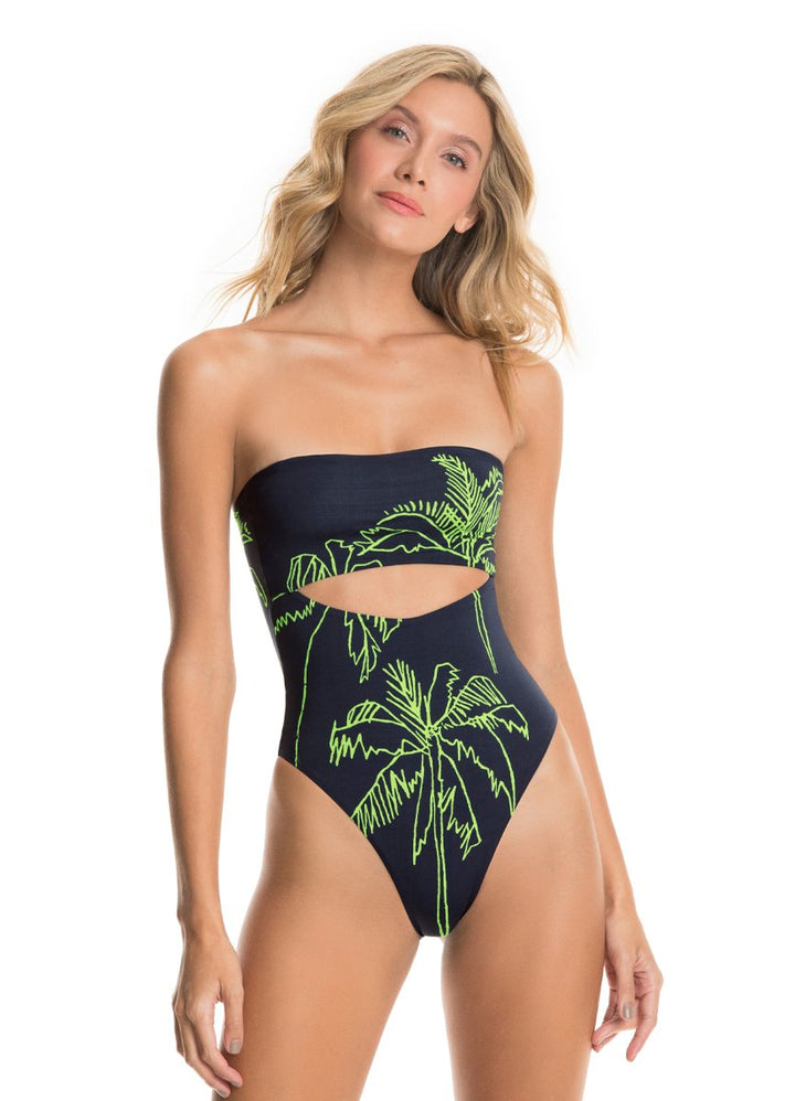 Maaji Greenwood Tanya Bandeau One Piece - Womens Fashion One Pieces - Big Sun Vernon