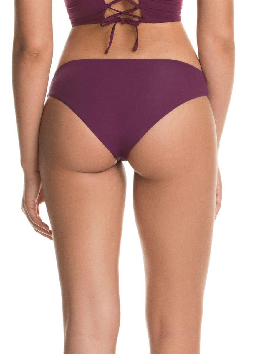Maaji Vintage Grape Sublime Bottom - Womens Low Bikini Bottoms - Big Sun Vernon