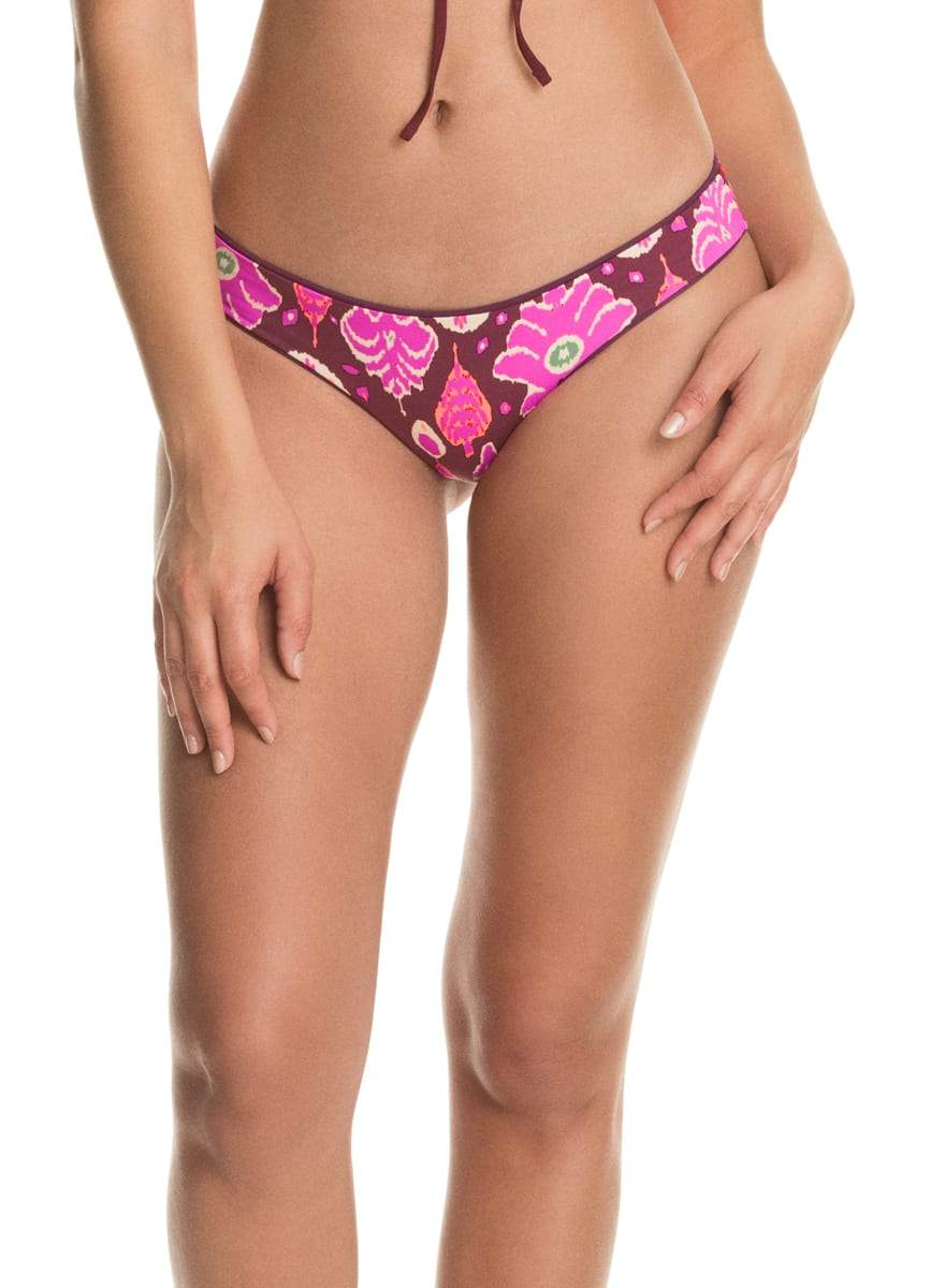 Maaji Vintage Grape Sublime Bottom - Womens Low Bikini Bottoms - Big Sun Vernon