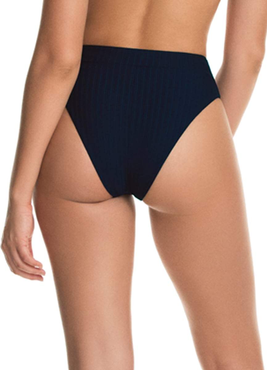 Maaji Blue Sail Suzy Q High Rise Bottom - Womens High Waisted Bikini Bottoms - Big Sun Vernon