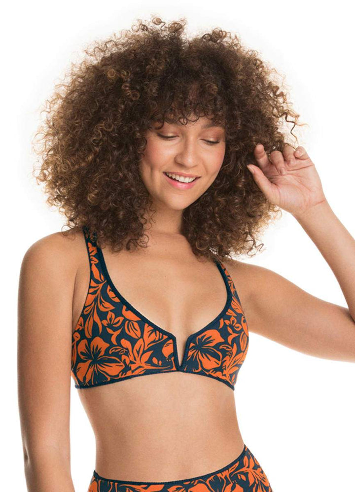 Maaji Blue Sail Victory Bralette Top - Womens Bralette Bikini Tops - Big Sun Vernon