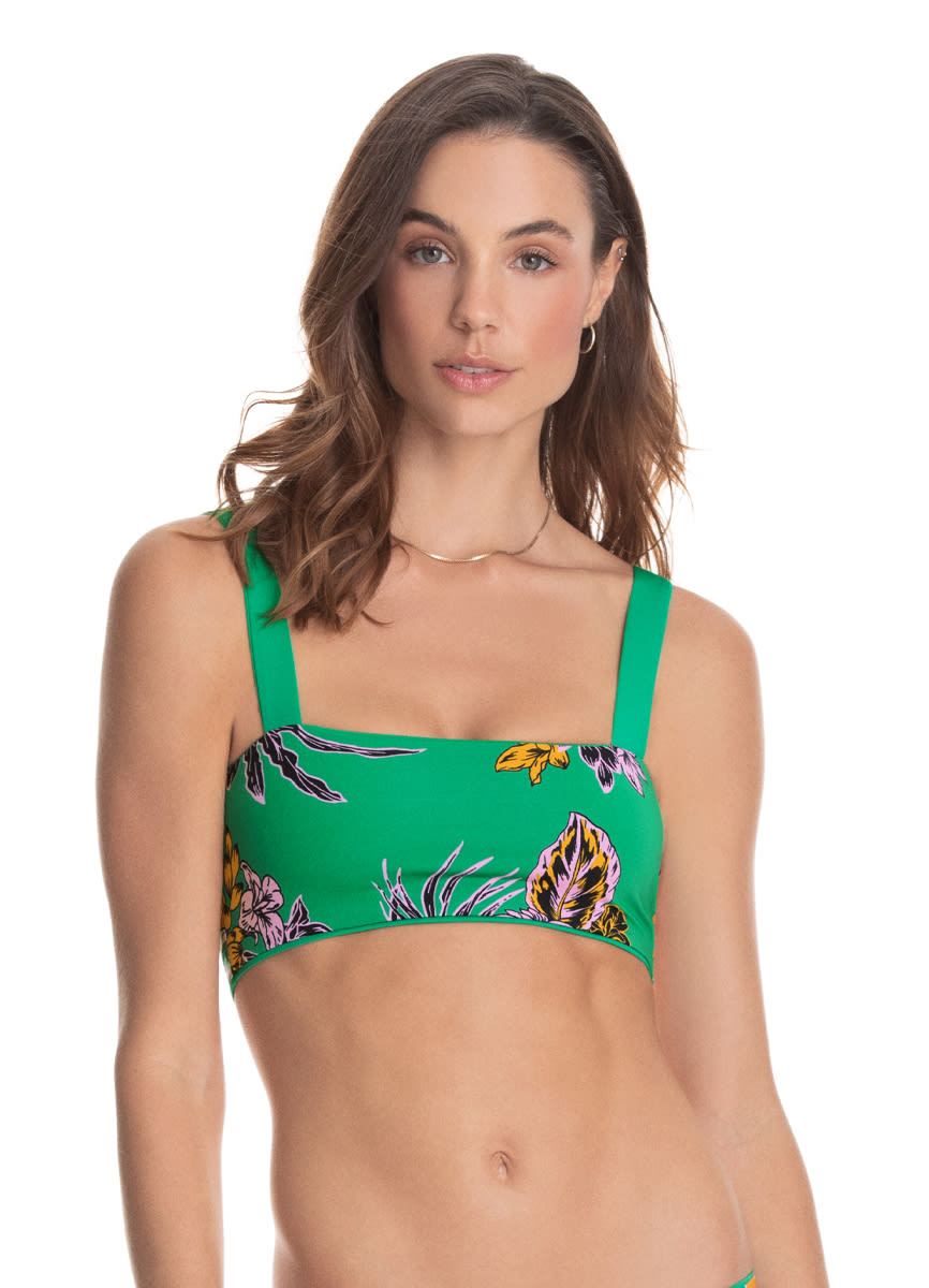 Maaji Grass Green Danzel Bralette - Womens Bralette Bikini Tops - Big Sun Vernon