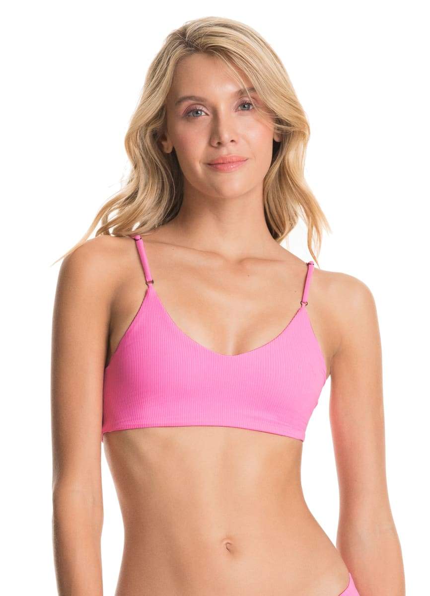 Maaji Aurora Pink Costa Bralette - Womens Bralette Bikini Tops - Big Sun Vernon