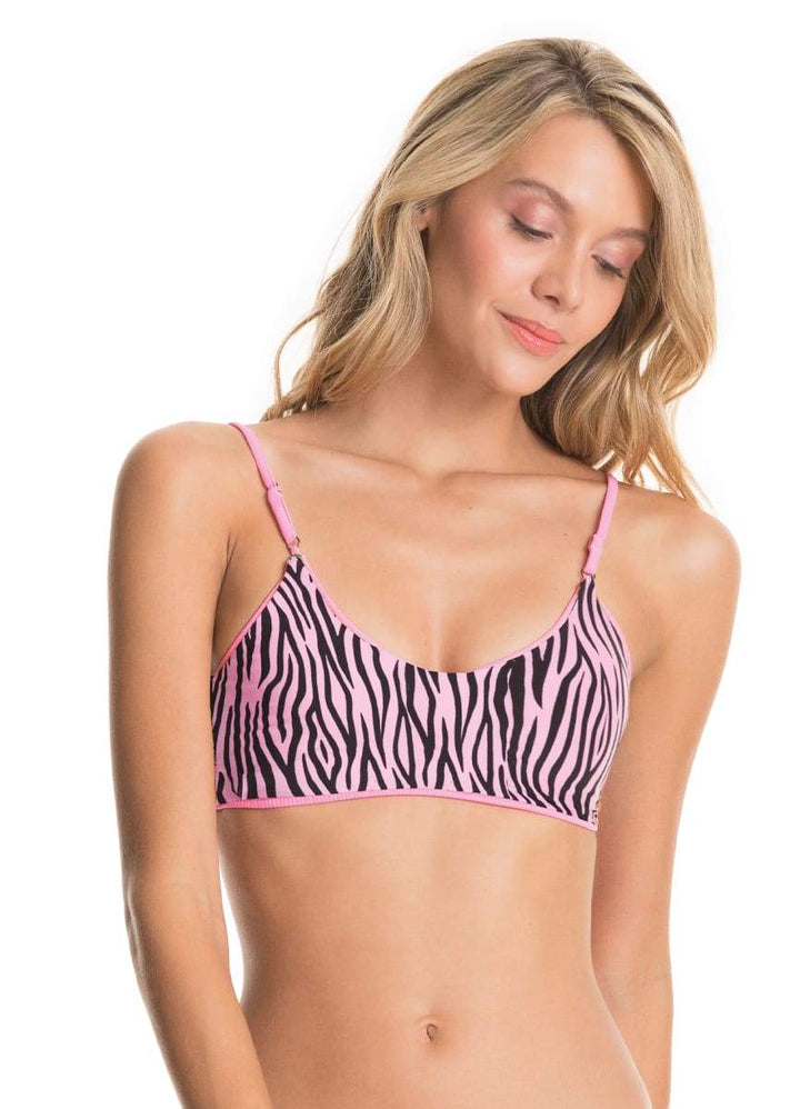 Maaji Aurora Pink Costa Bralette - Womens Bralette Bikini Tops - Big Sun Vernon