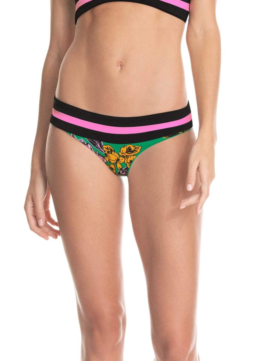 Maaji Grass Green Verona Bottom - Womens Low Bikini Bottoms - Big Sun Vernon