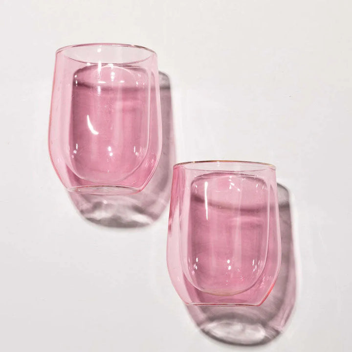 Corkcicle Stemless Glass 2-Pack - Stemless - Big Sun Vernon  | Okanagan Beachwear