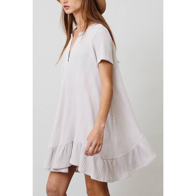 Miranda Short Sleeve Dress - Womens Casual Dresses - Big Sun Vernon