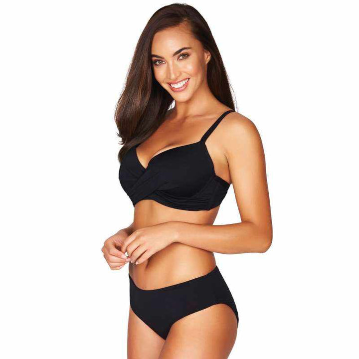 Sea Level Essentials Mid Bikini Pant - Womens Mid Bikini Bottoms - Big Sun Vernon  | Okanagan Beachwear