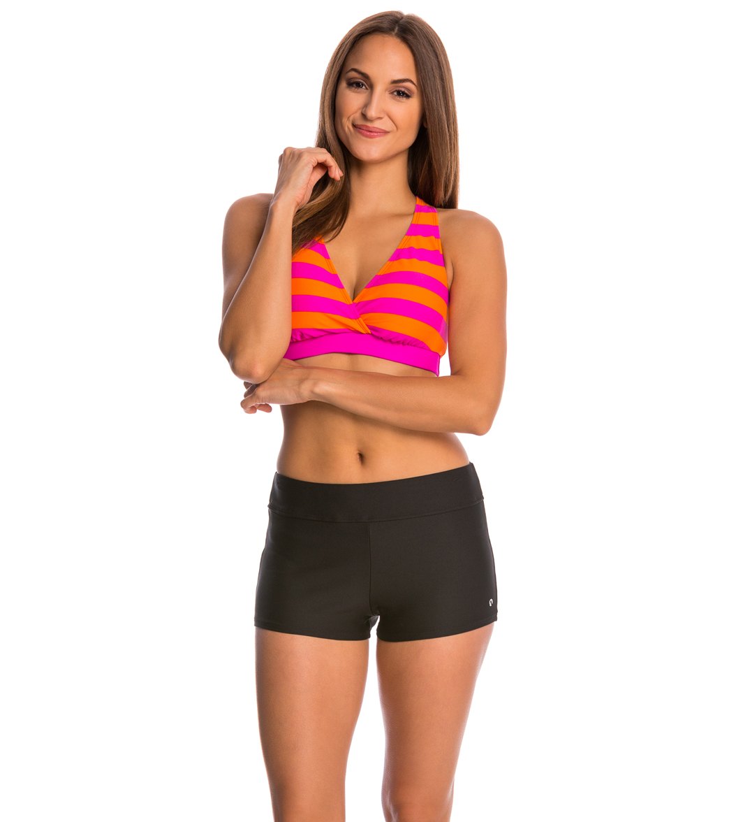 Next Good Karma Jumpstart Swim Shorts - Womens Swim Short Bikini Bottoms - Big Sun Vernon