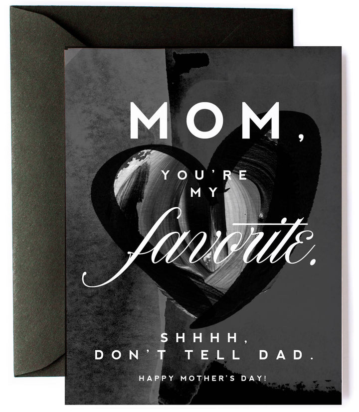 Mom You're My Favourite Card - Home Decorations - Big Sun Vernon  | Okanagan Beachwear