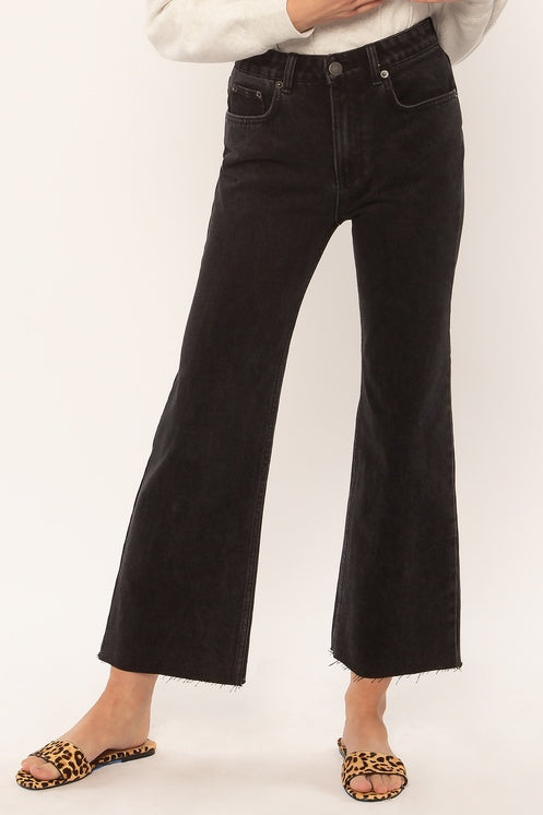 Amuse Gabi Crop Flare Denim Pant - Womens Casual Pants - Big Sun Vernon