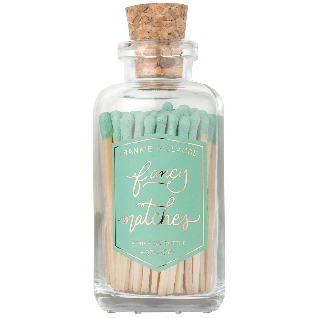 Frankie & Claude Fancy Match Jars - Home Decorations - Big Sun Vernon