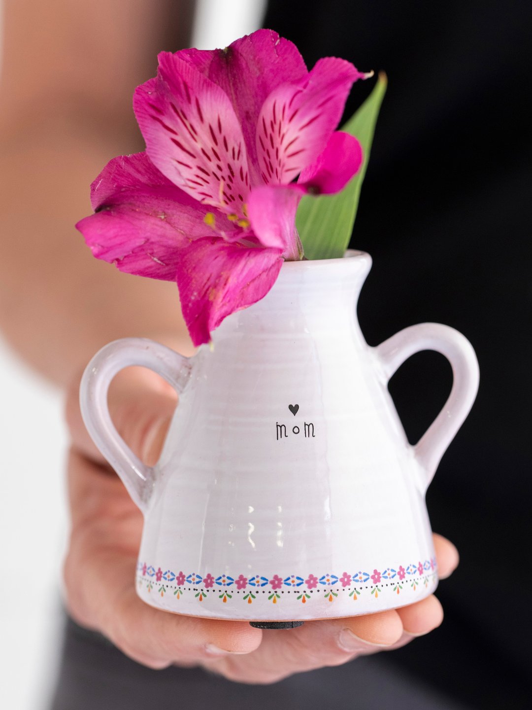 Natural Life Artisan Bud Vase Mom - Home Decorations - Big Sun Vernon