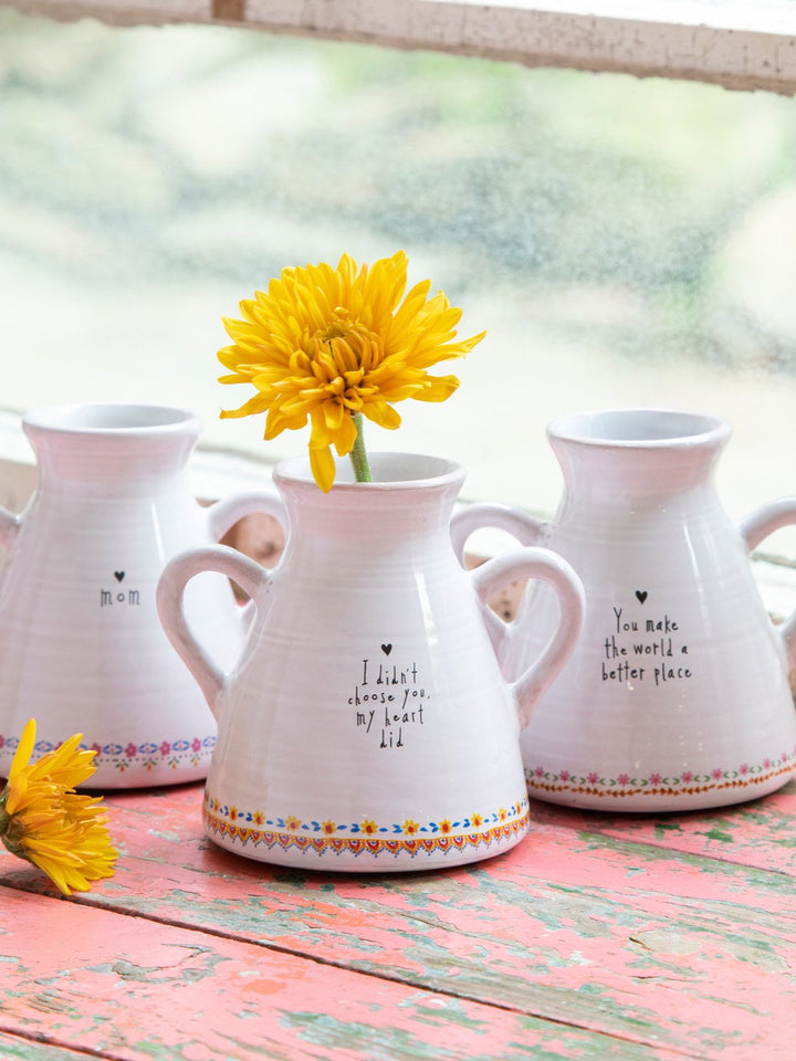 Natural Life Artisan Bud Vase Mom - Home Decorations - Big Sun Vernon