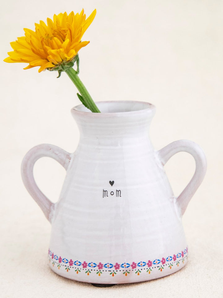 Natural Life Artisan Bud Vase Mom - Home Decorations - Big Sun Vernon