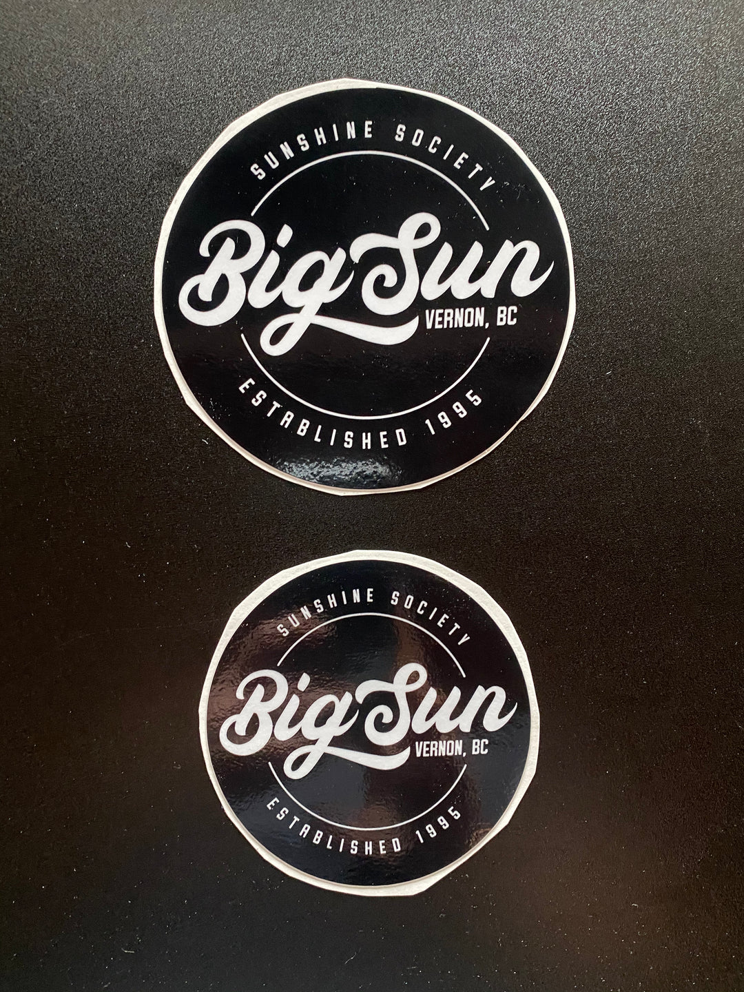 Big Sun Decals - Stickers - Big Sun Vernon