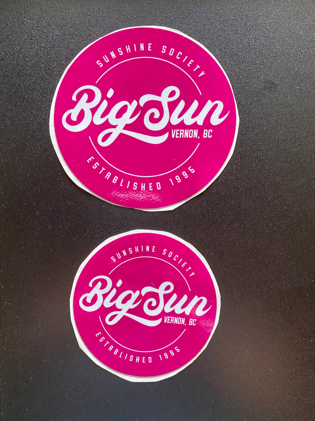 Big Sun Decals - Stickers - Big Sun Vernon