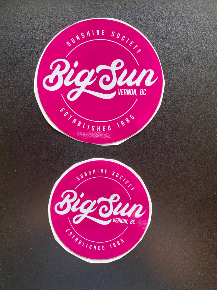 Big Sun Decals - Stickers - Big Sun Vernon