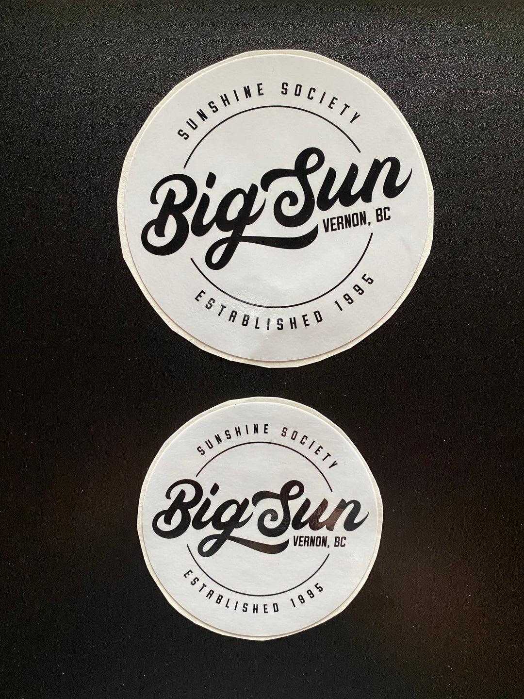 Big Sun Decals - Stickers - Big Sun Vernon