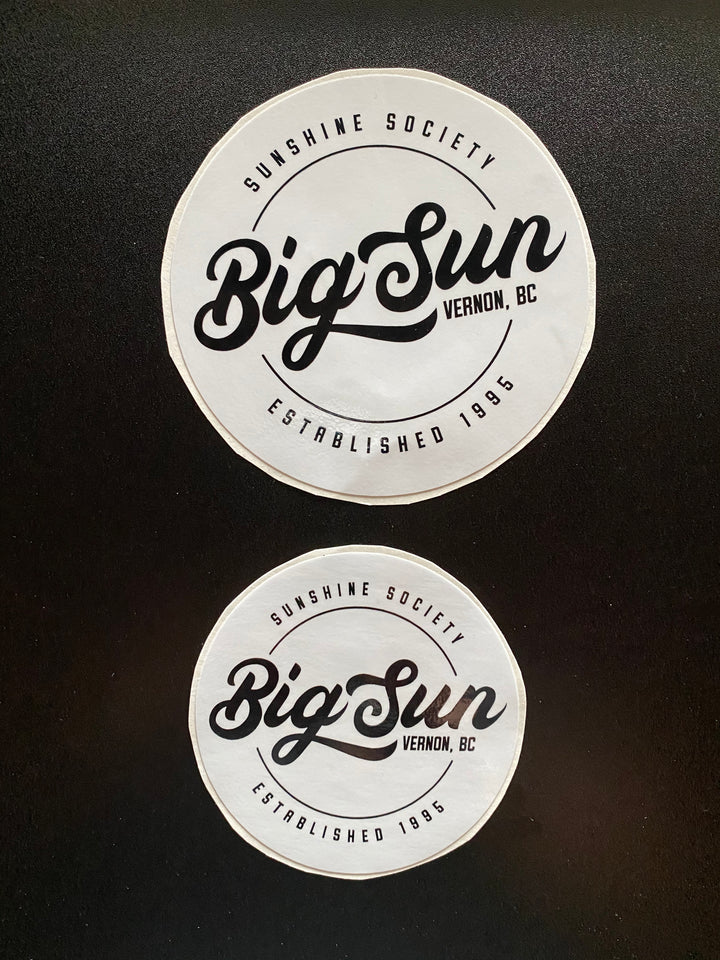 Big Sun Decals - Stickers - Big Sun Vernon