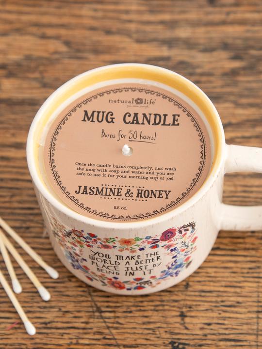 Natural Life Mug Candle -  - Big Sun Vernon