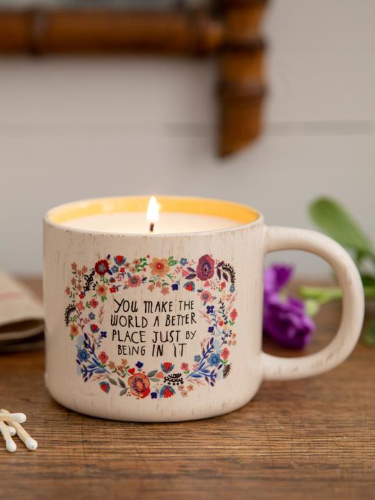 Natural Life Mug Candle -  - Big Sun Vernon