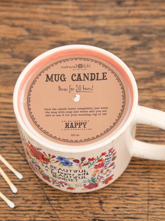 Natural Life Mug Candle -  - Big Sun Vernon