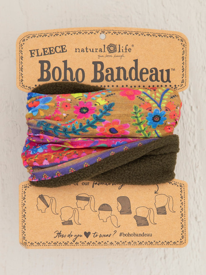Natural Life Fleece Boho Bandeau - Headbands - Big Sun Vernon