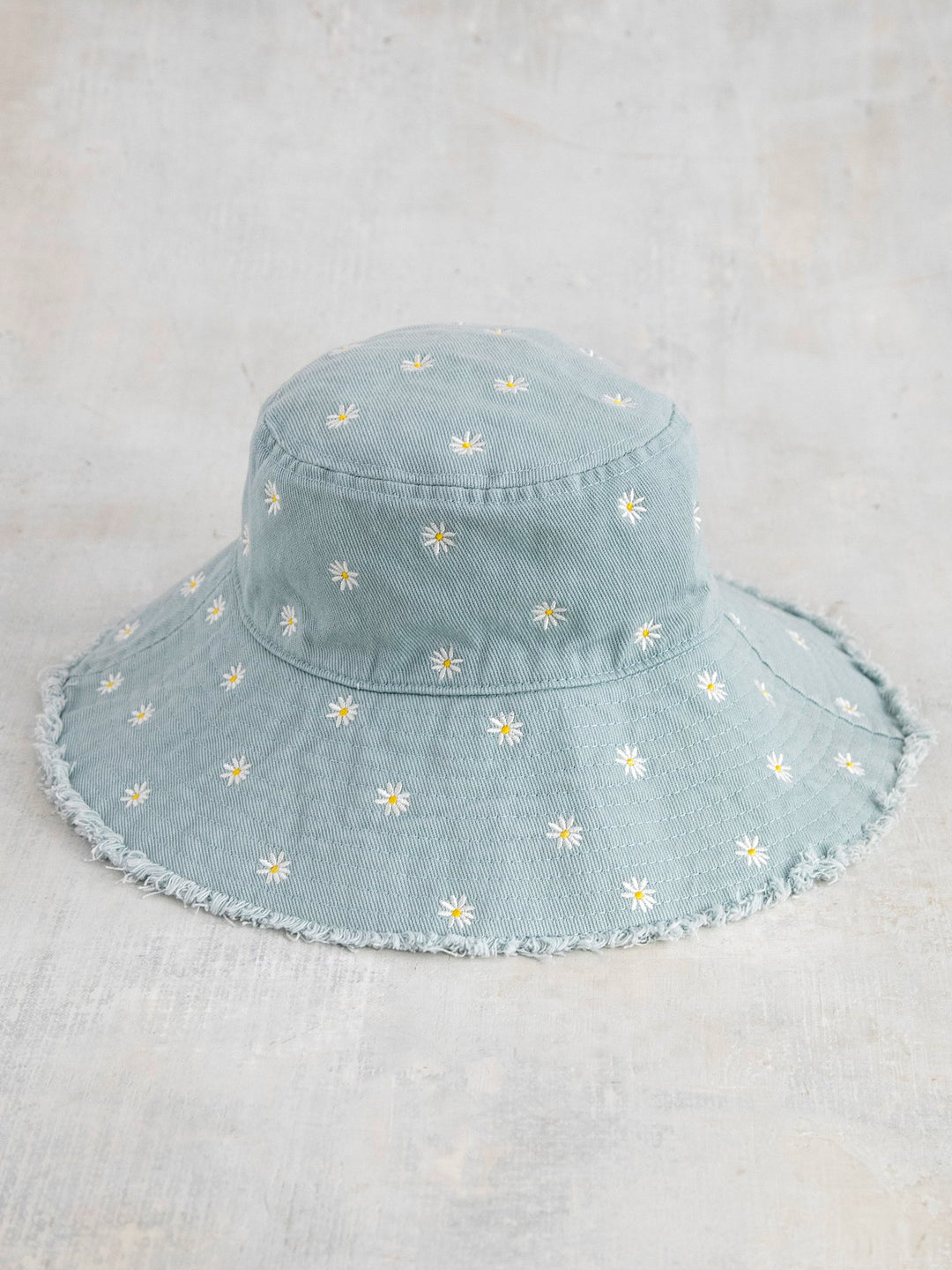 Natural Life Embroidered Bucket Hat - womens hats - Big Sun Vernon