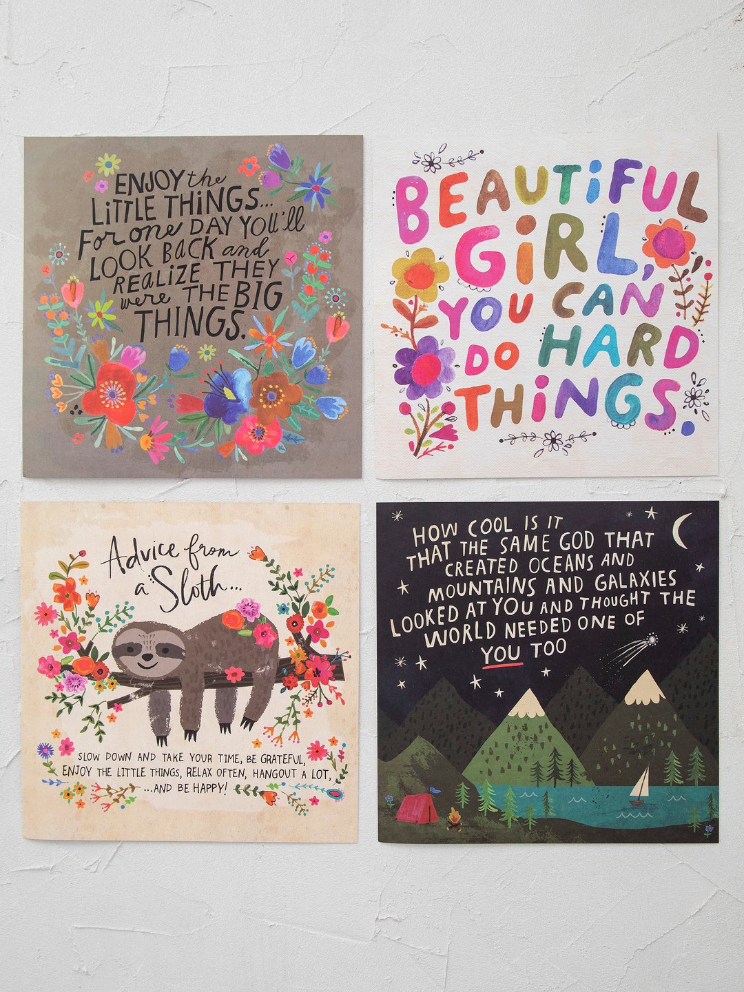 Natural Life Happy Notes Poster Book Good People - Home Decorations - Big Sun Vernon