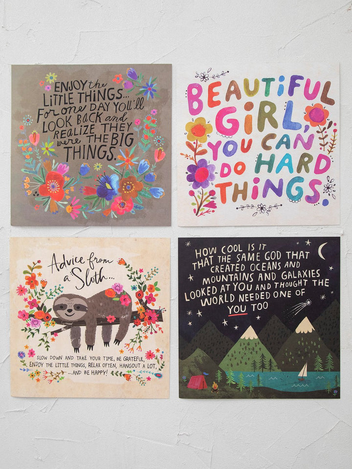Natural Life Happy Notes Poster Book Good People - Home Decorations - Big Sun Vernon