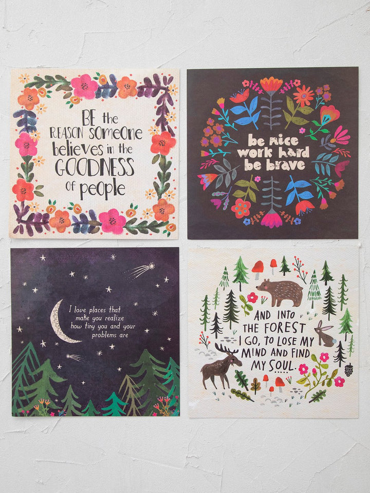 Natural Life Happy Notes Poster Book Good People - Home Decorations - Big Sun Vernon