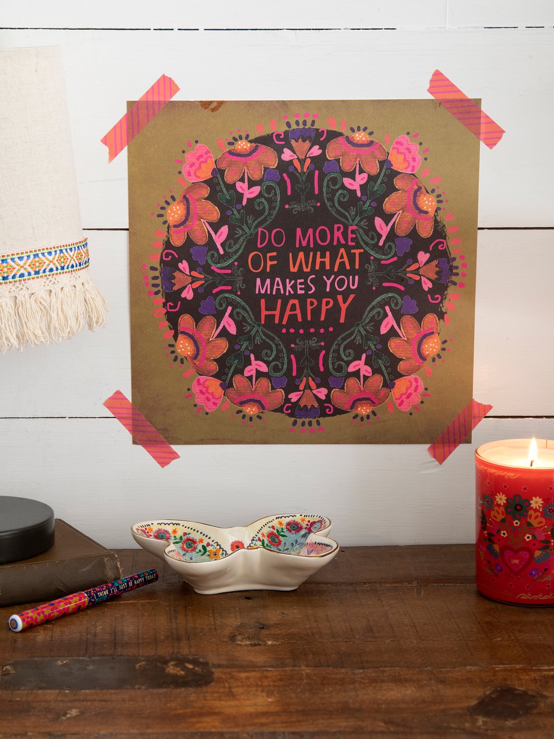 Natural Life Happy Notes Poster Book Good People - Home Decorations - Big Sun Vernon