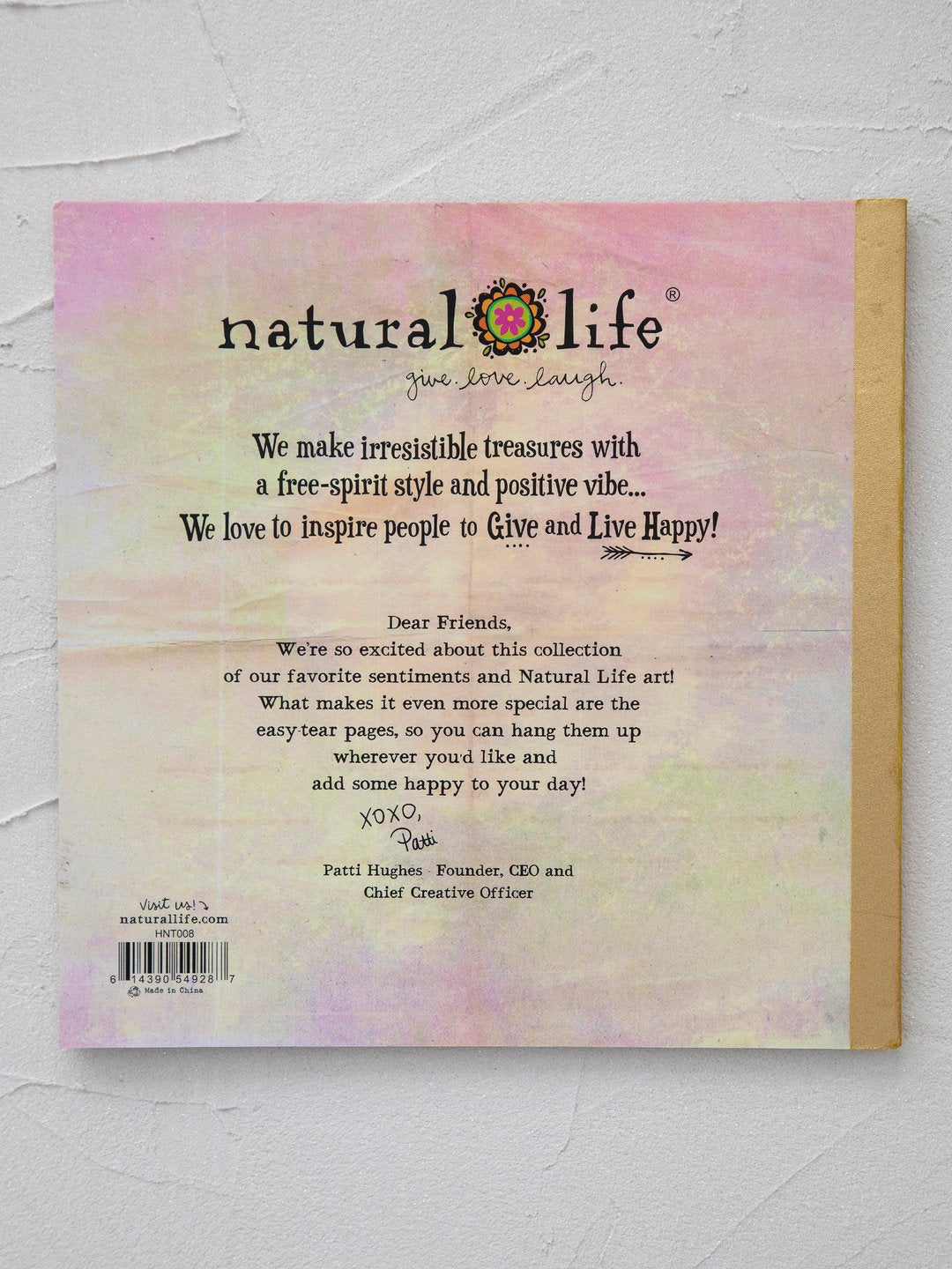 Natural Life Happy Notes Poster Book Good People - Home Decorations - Big Sun Vernon