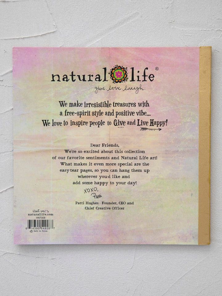 Natural Life Happy Notes Poster Book Good People - Home Decorations - Big Sun Vernon