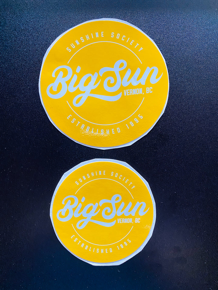 Big Sun Decals - Stickers - Big Sun Vernon